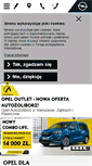 Mobile Screenshot of opel.autozoliborz.pl